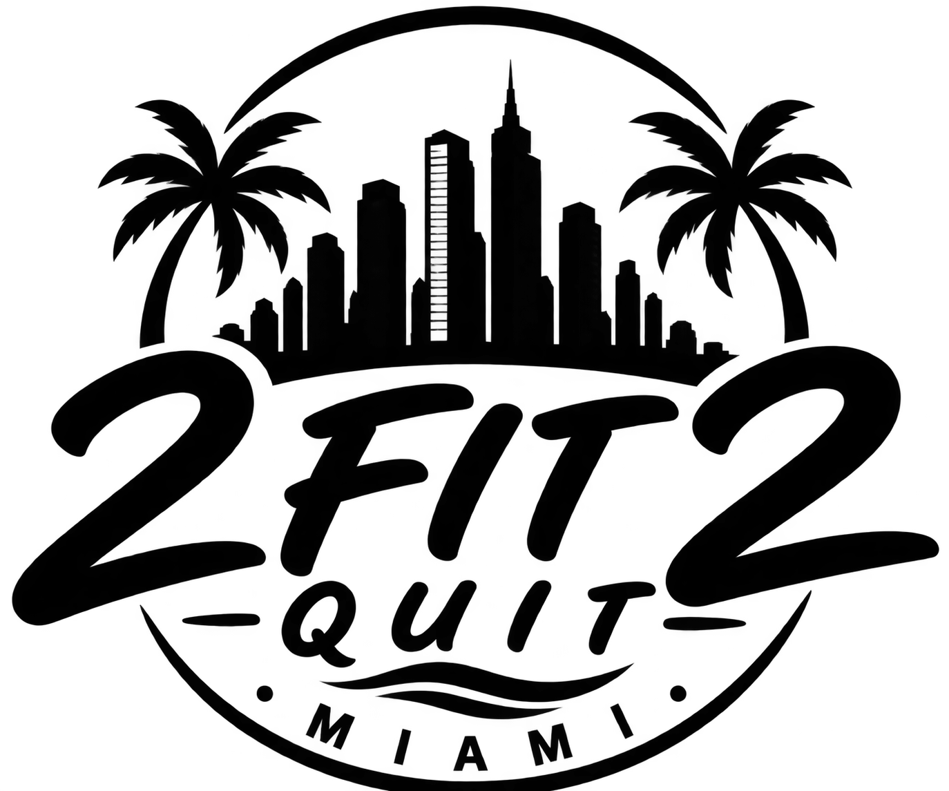2 Fit 2 Quit Miami logo